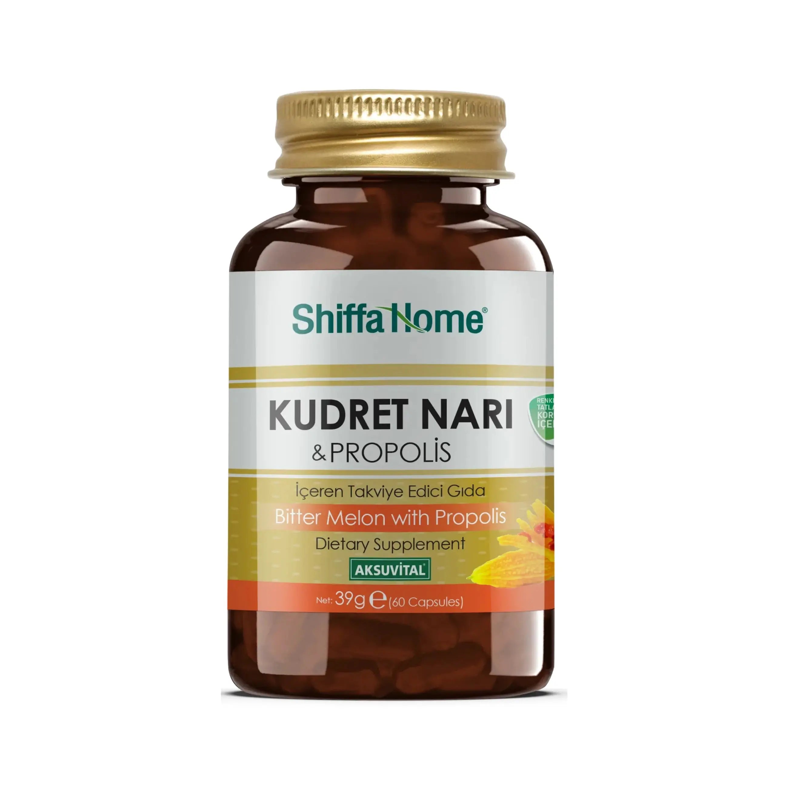 Bitter Melon Propolis Capsule (Bitter Melon, Propolis) Shiffa Home