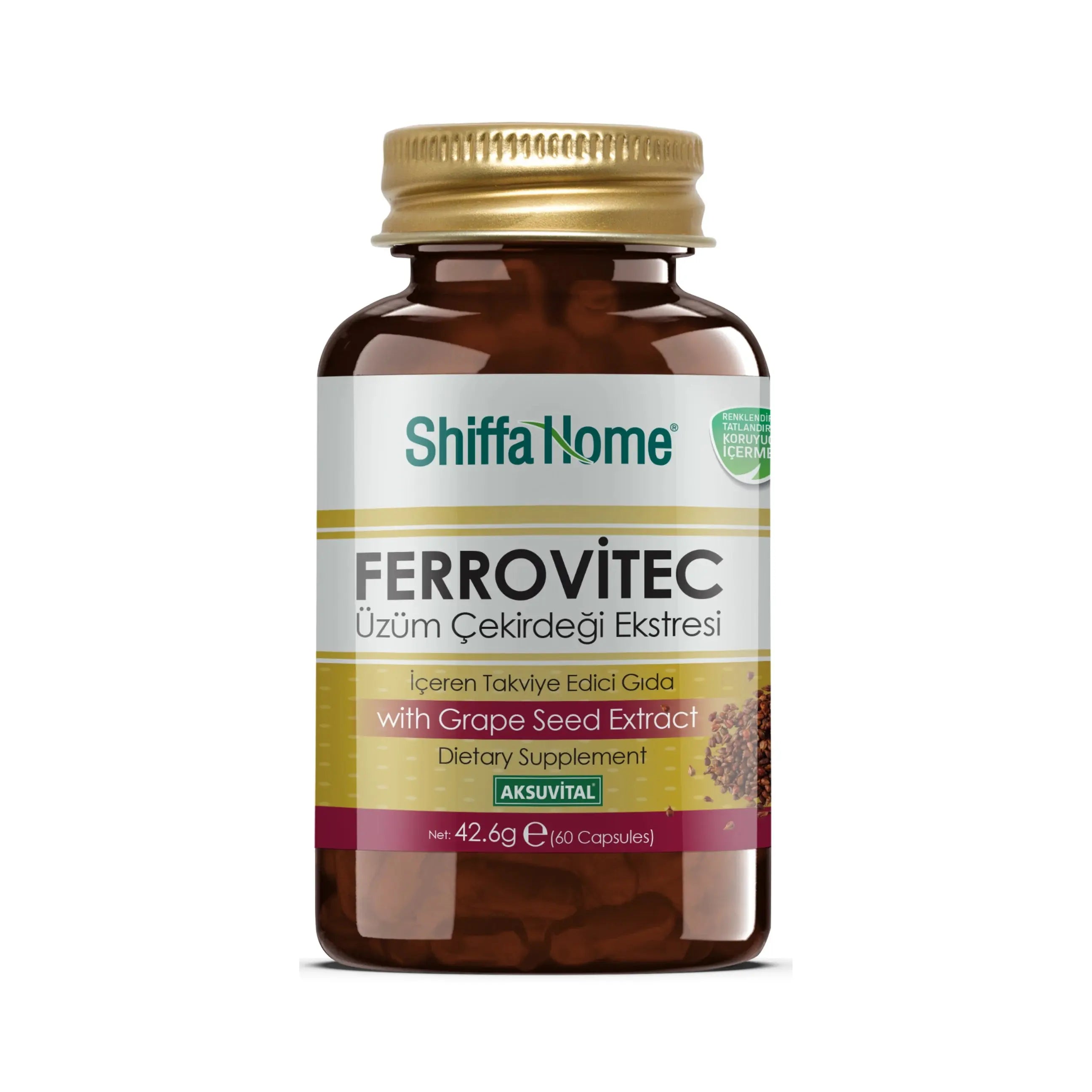 Ferrovitec Capsule 60 Capsules Shiffa Home