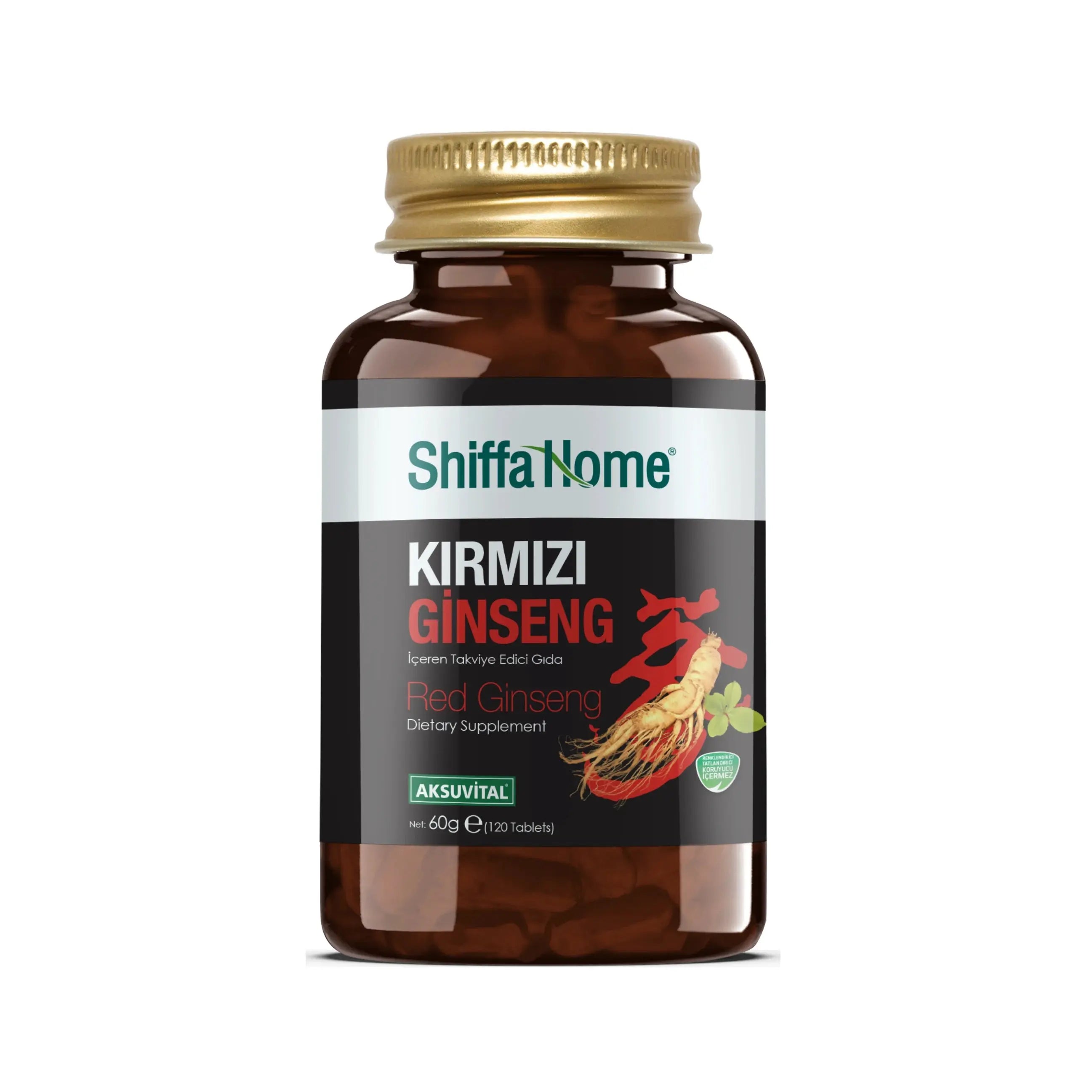 Red Ginseng 120 Tablets Shiffa Home