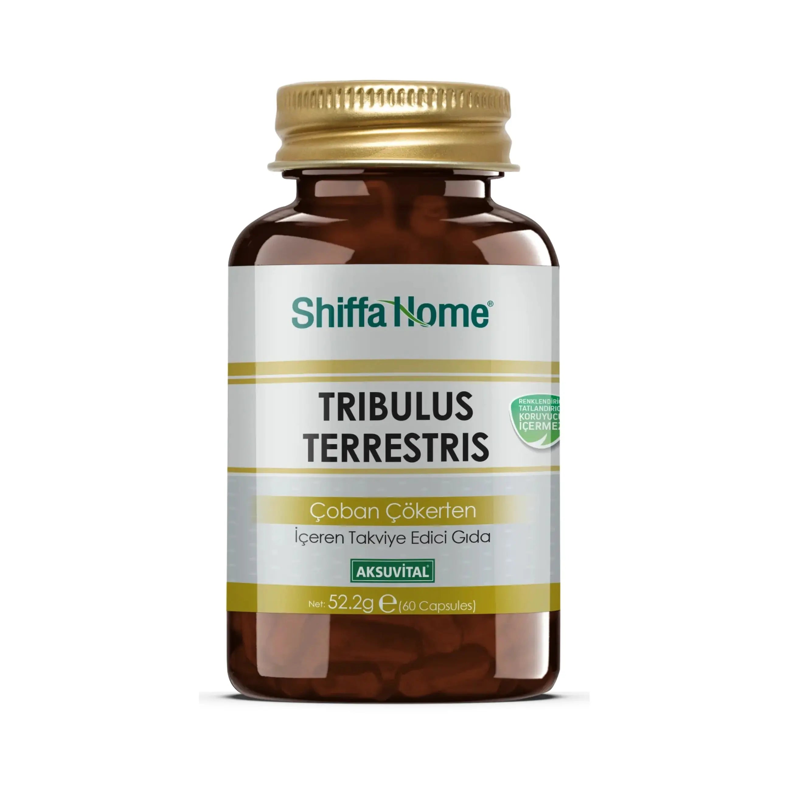 Tribulus Terrestris 60 Capsules Shiffa Home
