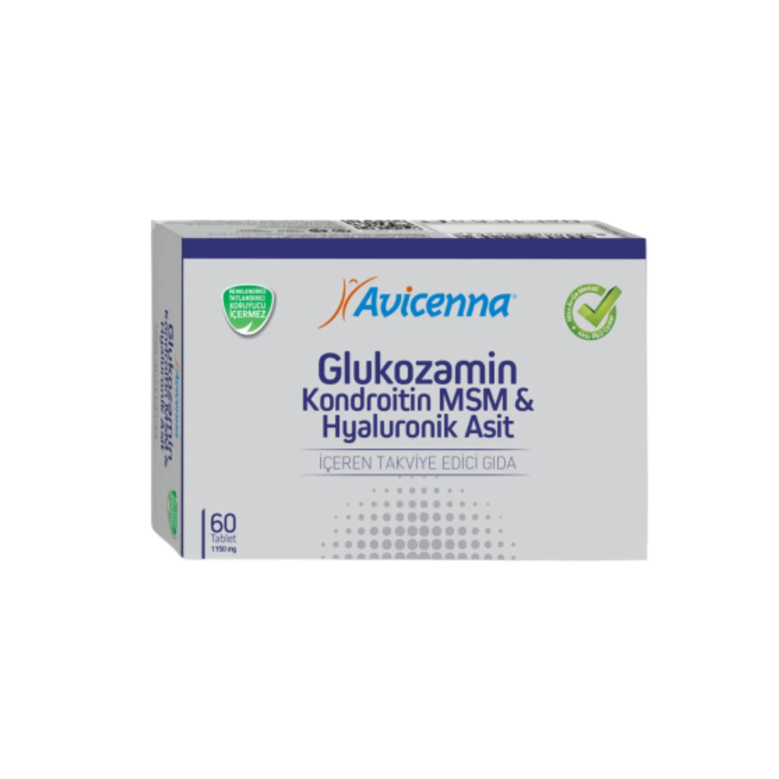 Avicenna Glucosamine MSM 60 Tablets - Shifahouse
