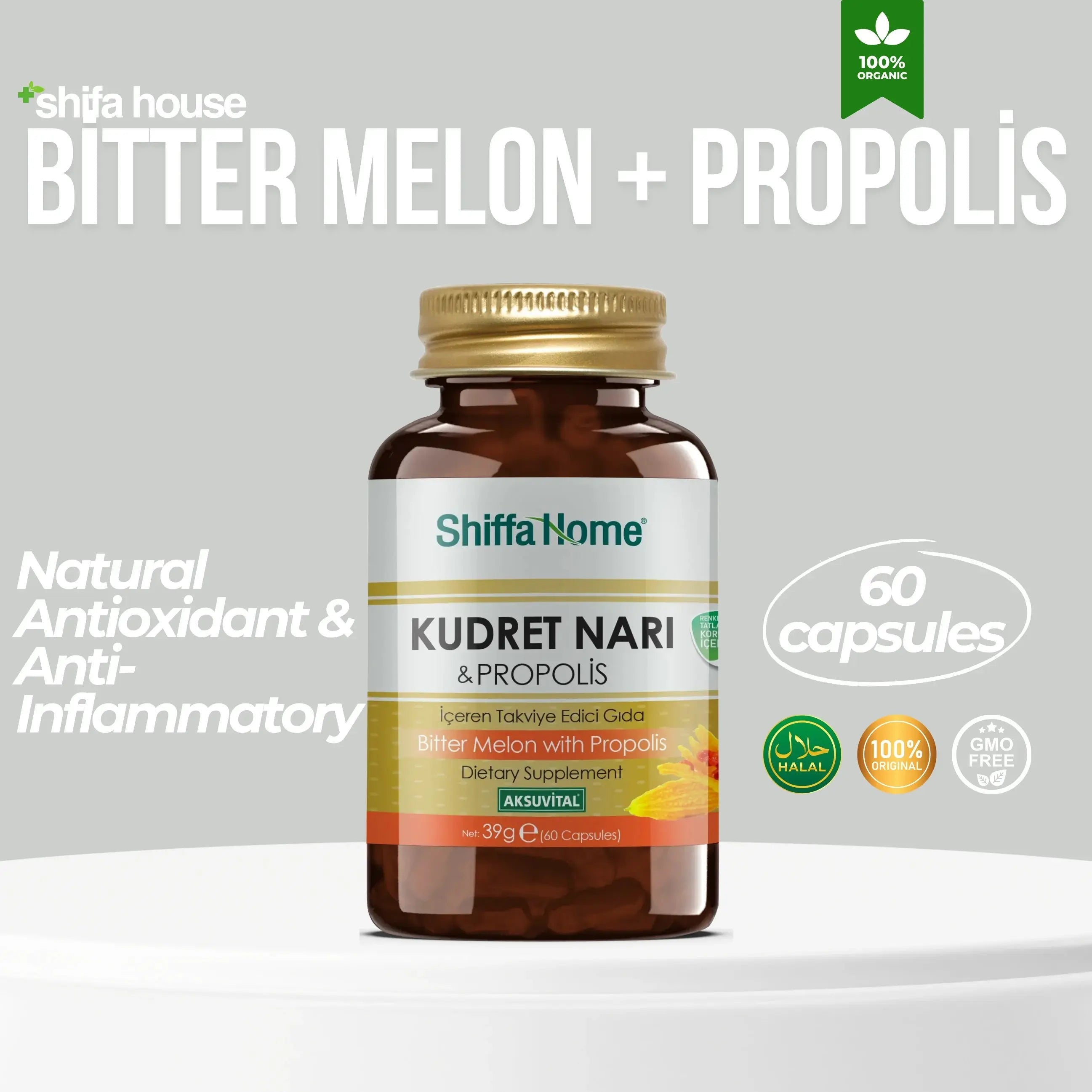 Bitter Melon Propolis Capsule (Bitter Melon, Propolis) - Shifahouse