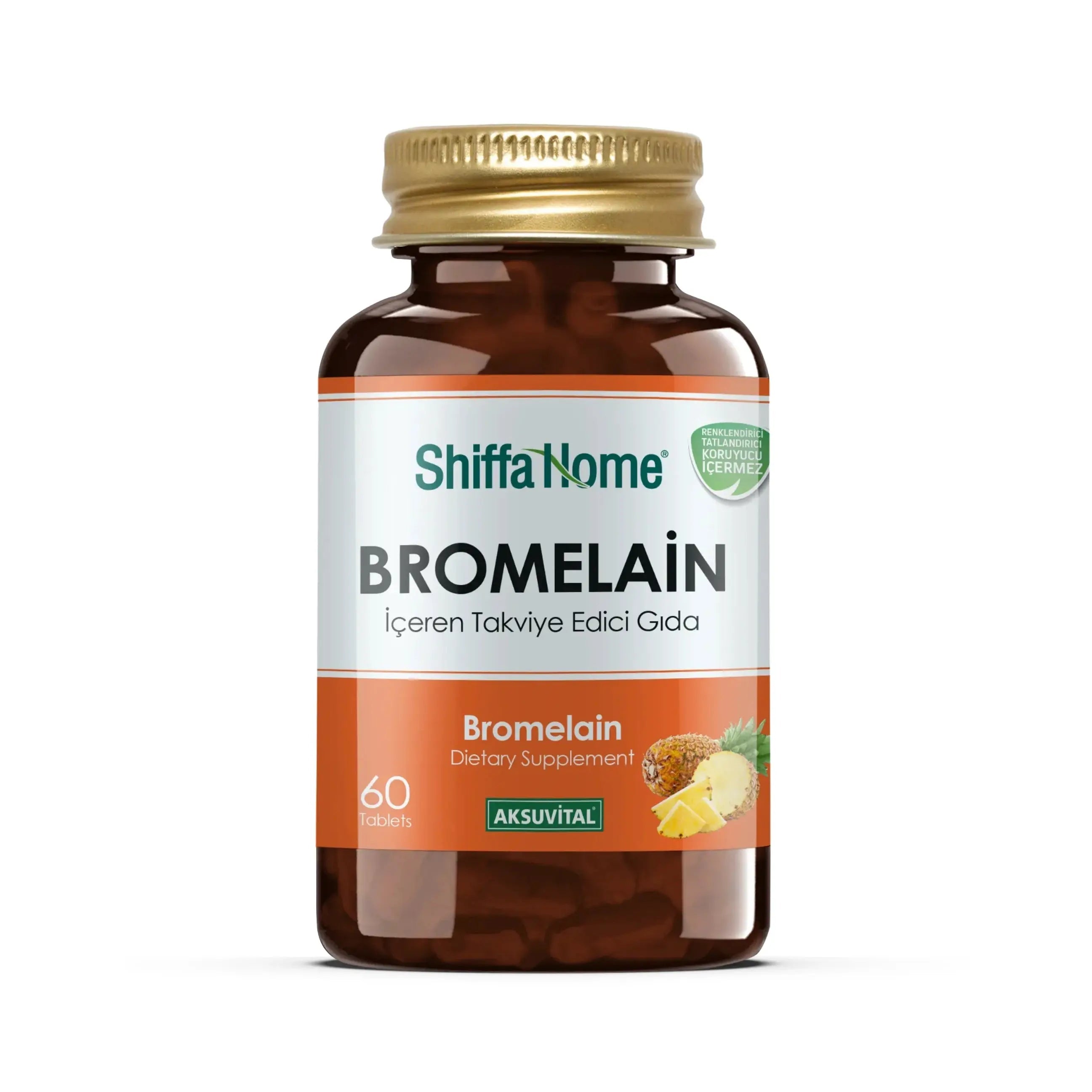 Bromelain Tablets 60 Capsules - Shifahouse