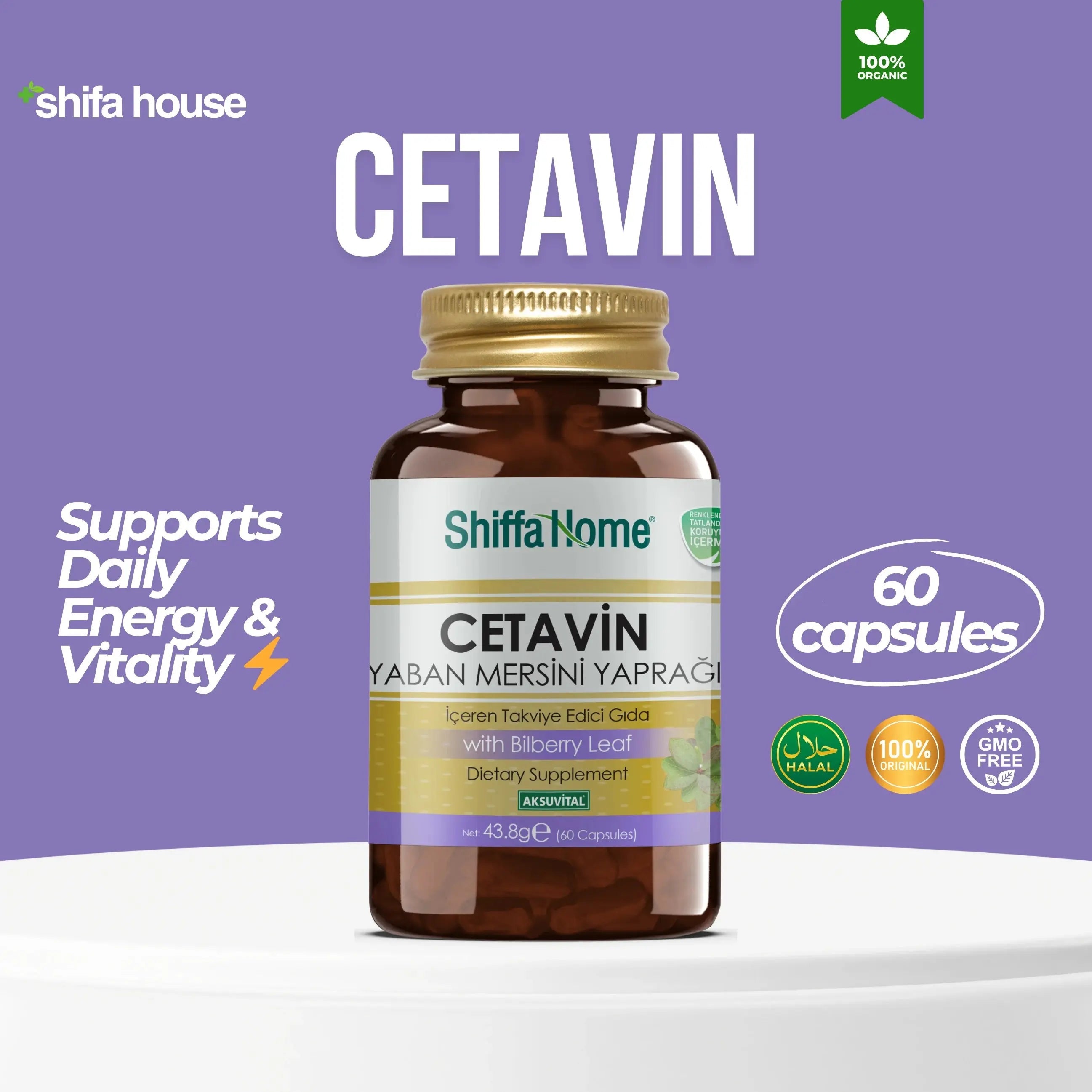 Cetavin Capsule 60 Capsules - Shifahouse