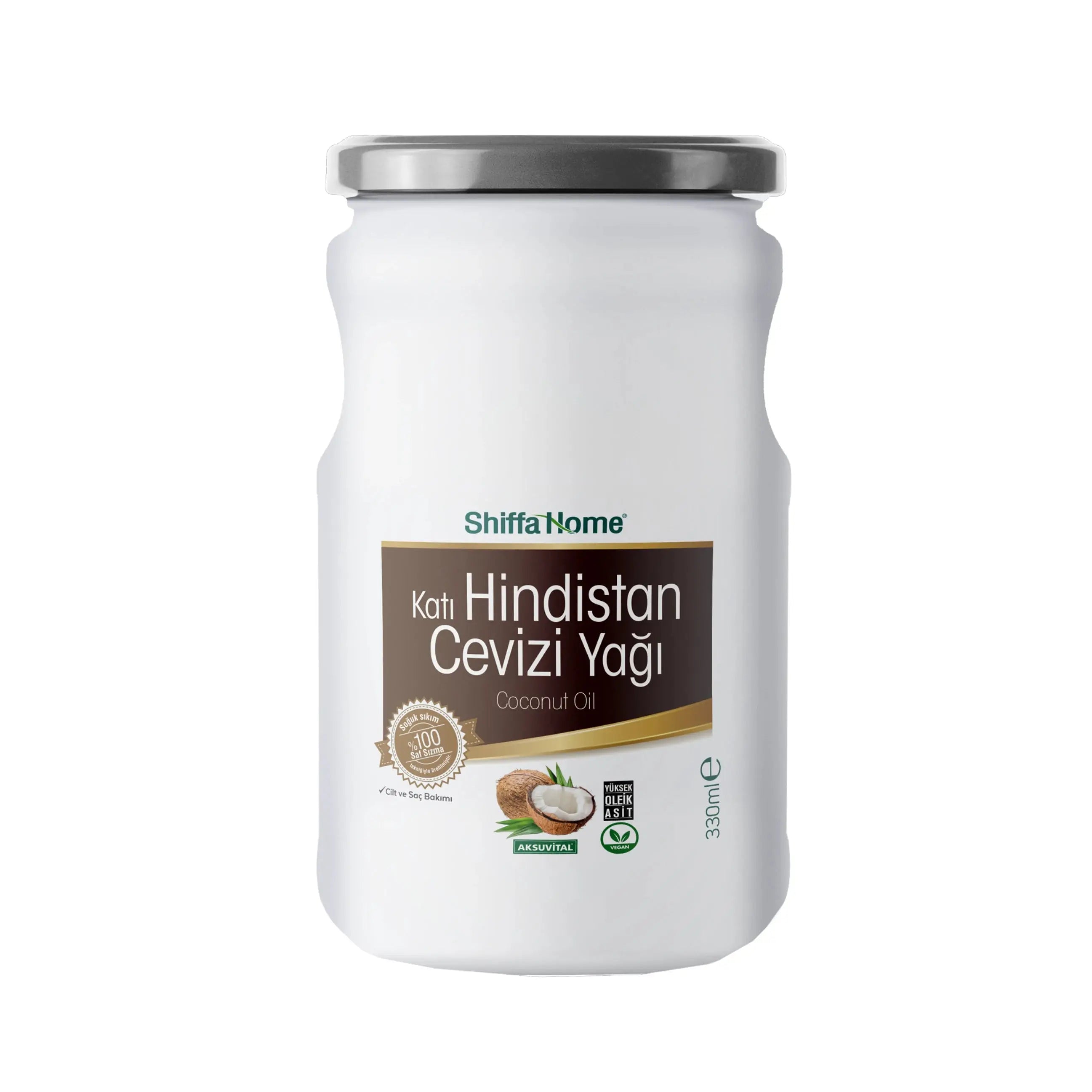 Cold - Pressed Coconut Oil 330ml (100% Pure, Cold - Pressed) - Shifahouse