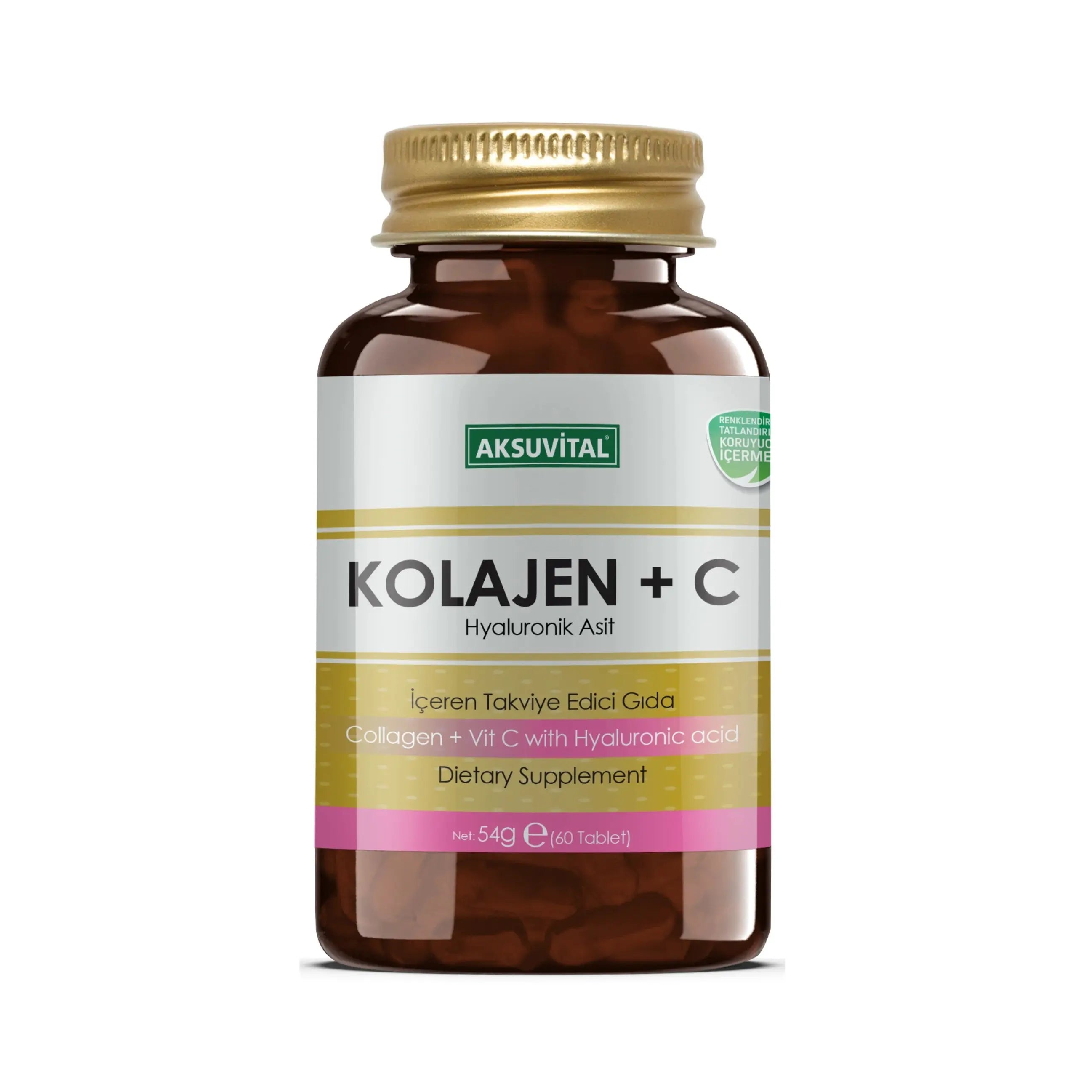 Collagen + Vitamin + Hyaluronic Acid 60 Tablets - Shifahouse