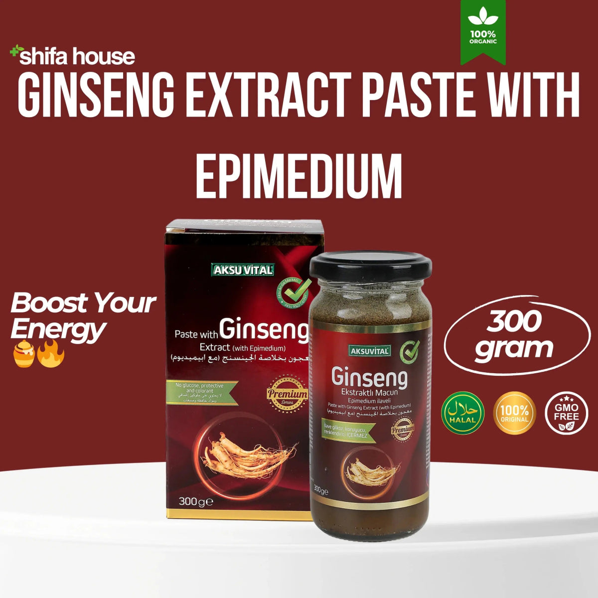 Extract Paste with Epimedium 300g - Shifahouse