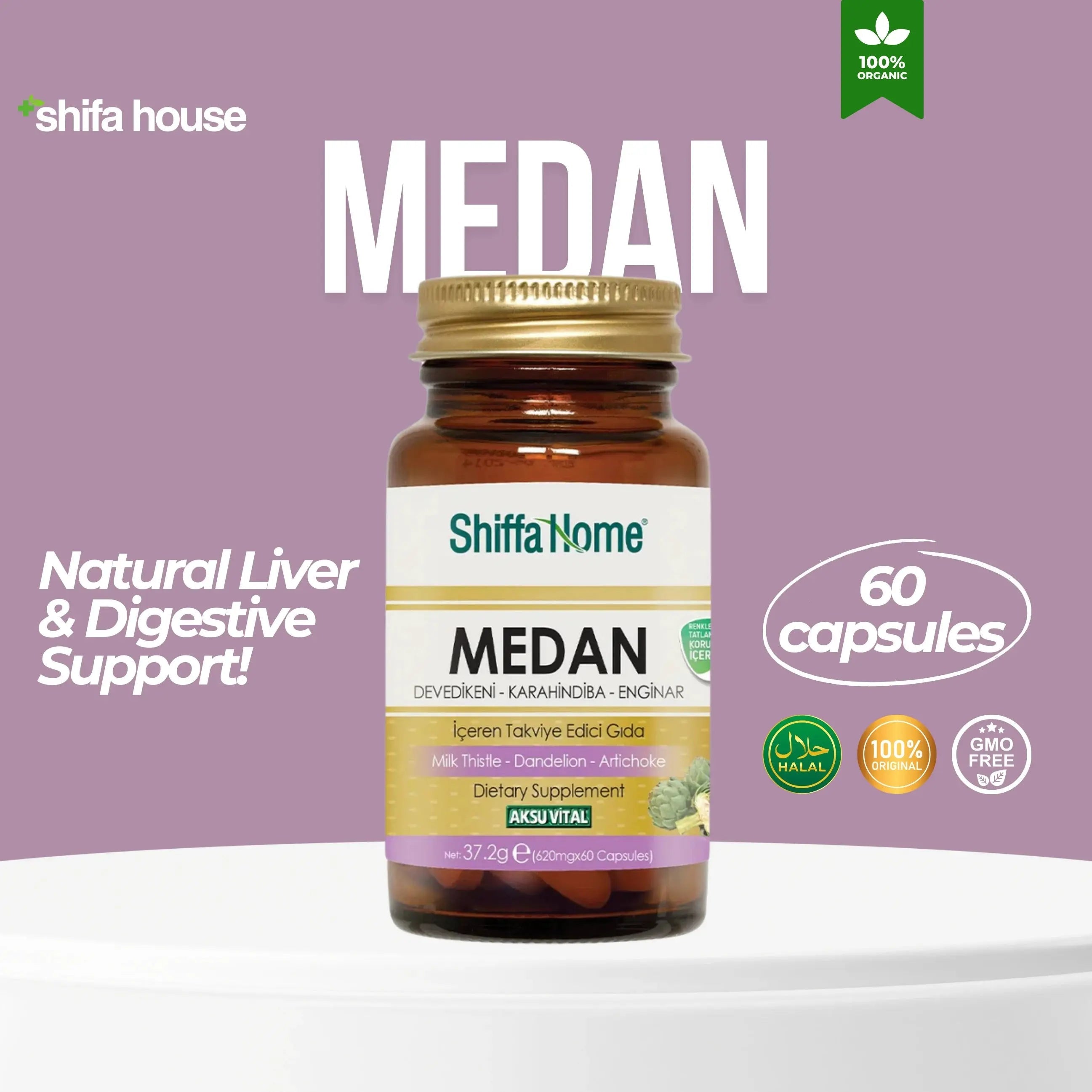 Medan Herbal Capsules 60 Capsules - Shifahouse