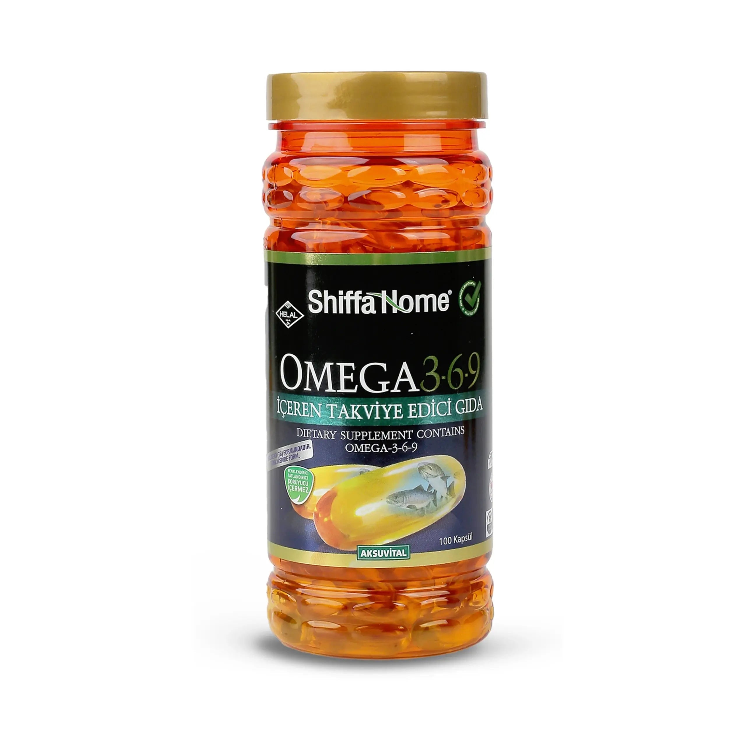 Omega 3 - 6 - 9 Softgel 100 Softgels - Shifahouse