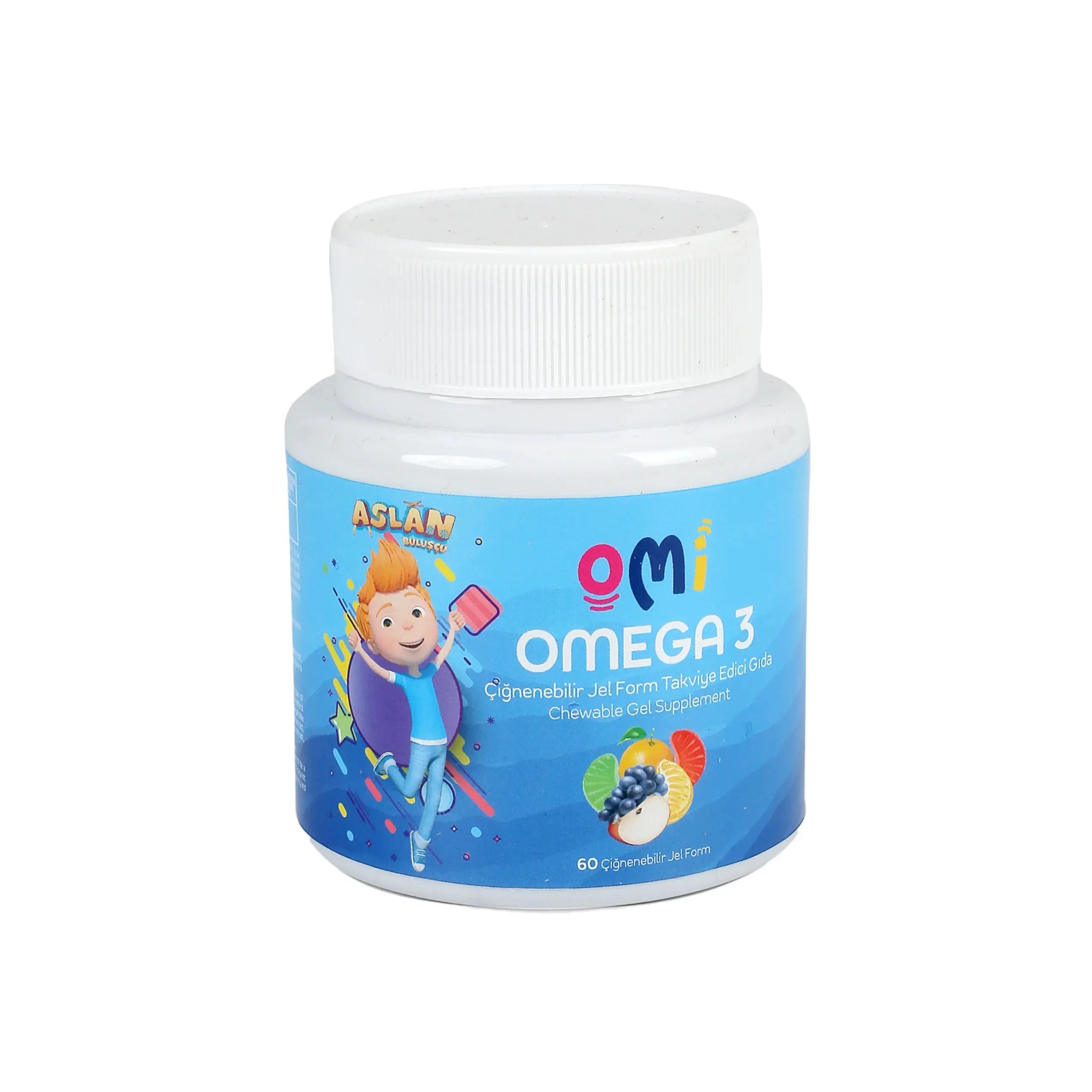 OMİ Omega - 3 60 Chewable Gel (EPA, DHA) - Shifahouse